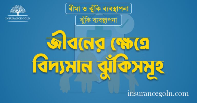 জীবনের ক্ষেত্রে বিদ্যমান ঝুঁকিসমূহ