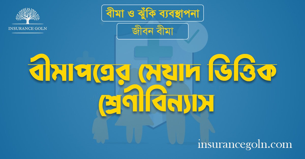 বীমাপত্রের মেয়াদ ভিত্তিক শ্রেণীবিন্যাস