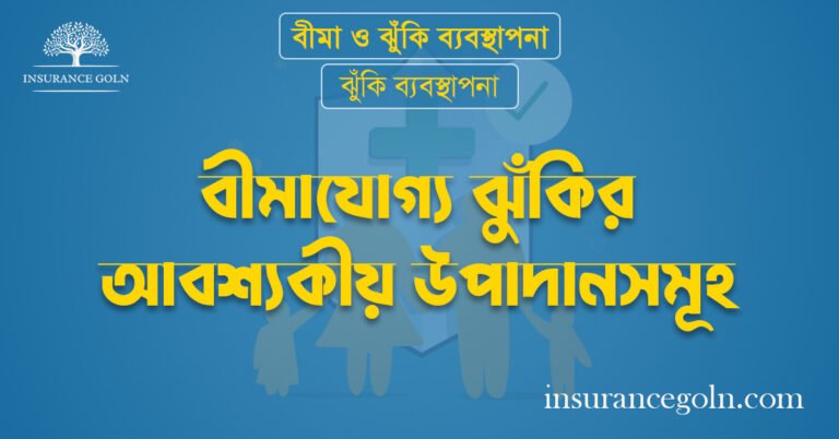 বীমাযোগ্য ঝুঁকির আবশ্যকীয় উপাদানসমূহ