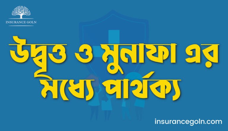 উদ্বৃত্ত ও মুনাফা এর মধ্যে পার্থক্য 