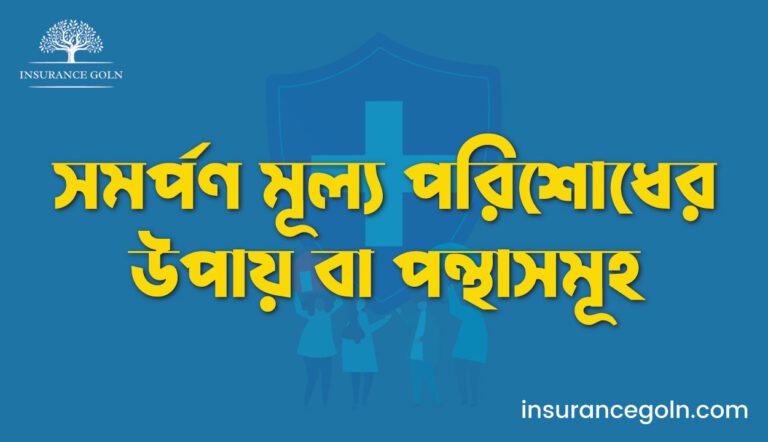 সমর্পণ মূল্য পরিশোধের উপায় বা পন্থাসমূহ