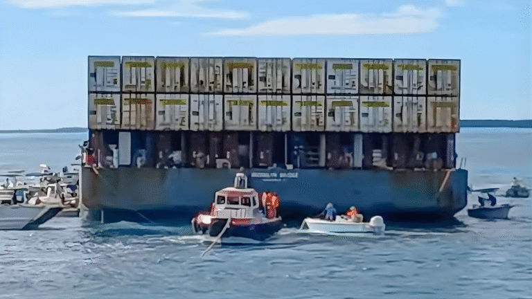 বাহামাসে লুট হওয়া বার্জ ফিরে আসার পরই বাড়ছে বীমা দাবি!