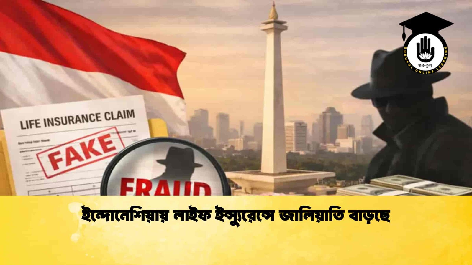 ইন্দোনেশিয়ায় লাইফ ইন্স্যুরেন্সে জালিয়াতি বাড়ছে
