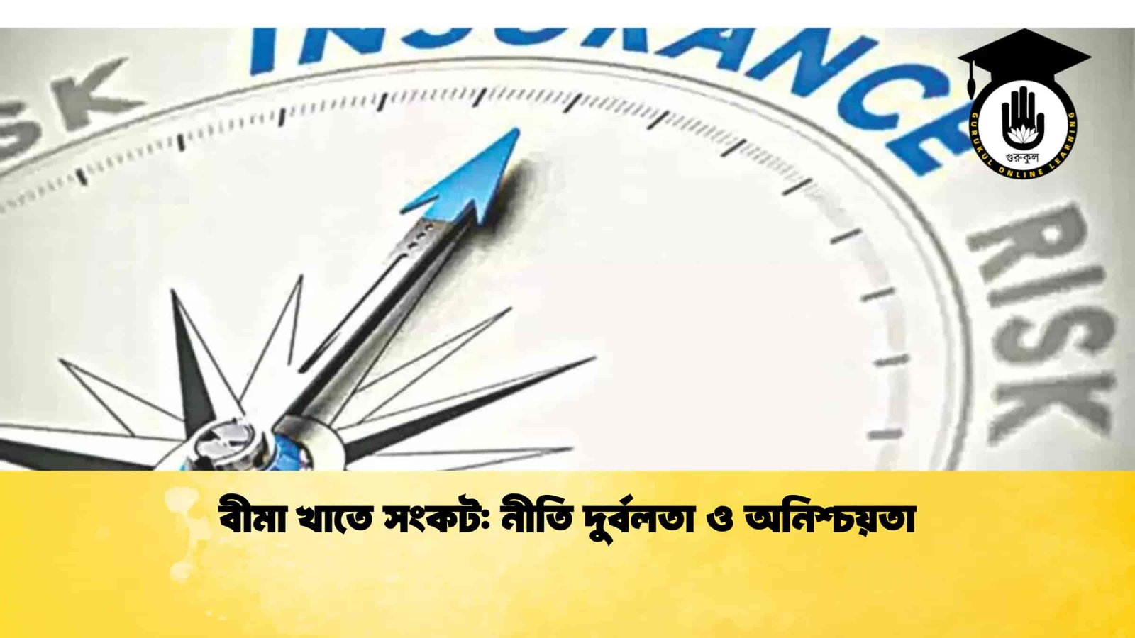 বীমা খাতে সংকট নীতি দুর্বলতা ও অনিশ্চয়তা
