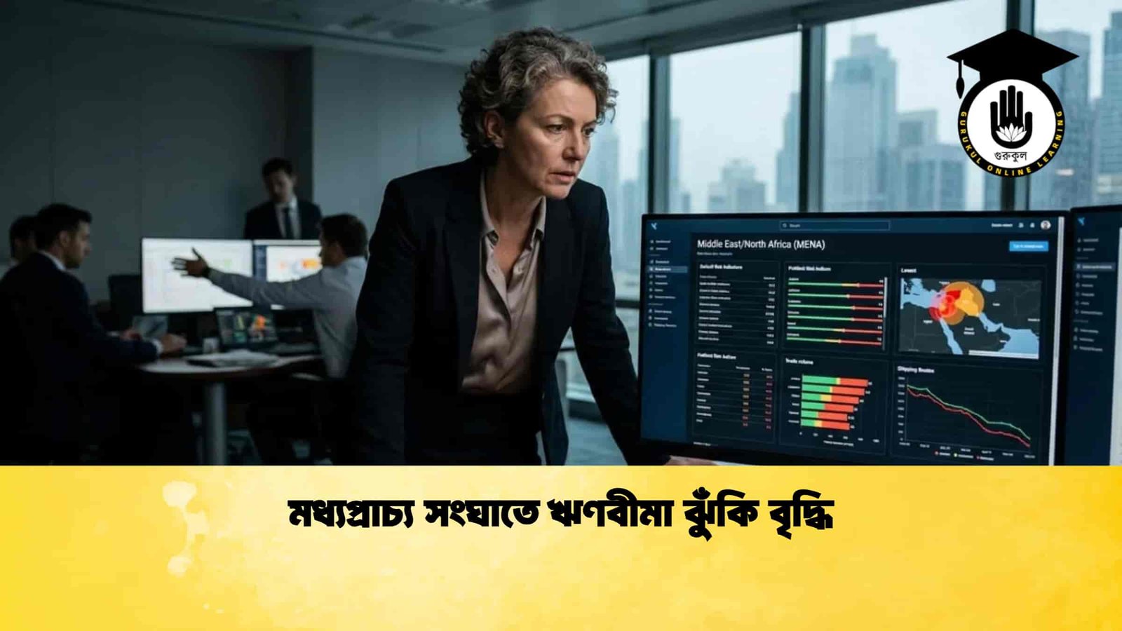 মধ্যপ্রাচ্য সংঘাতে ঋণবীমা ঝুঁকি বৃদ্ধি