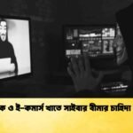 ব্যাংক ও ই-কমার্স খাতে সাইবার বীমার চাহিদা বৃদ্ধি